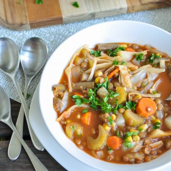 Vegetable Lentil Soup