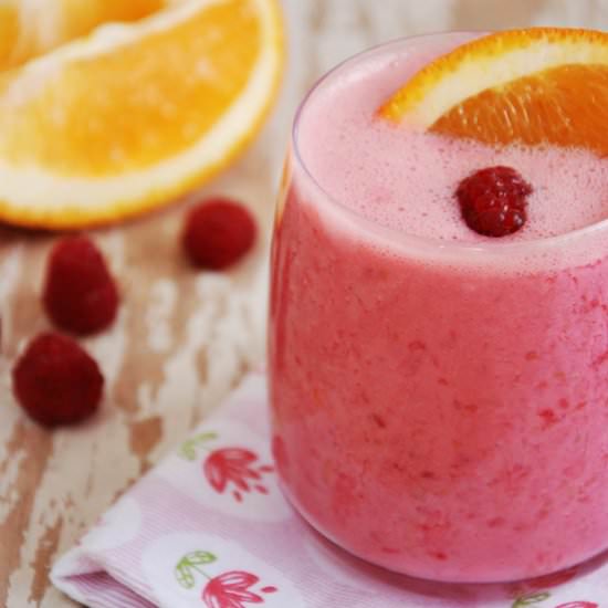 Raspberry-Orange Smoothie