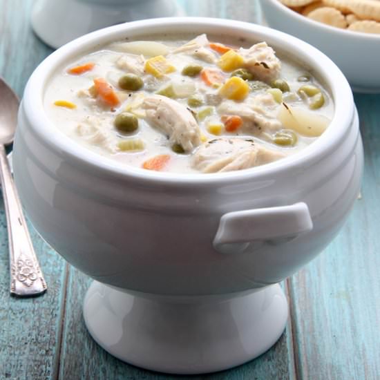 Chicken Pie Soup