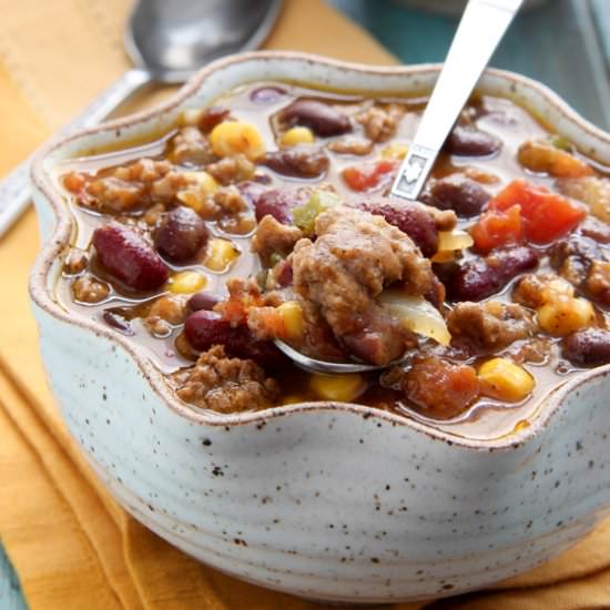 Pumpkin Beer Chili