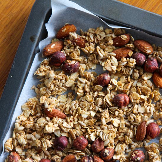 Hazelnut, Almond & Maple Granola