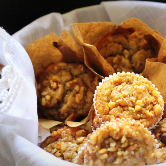 Banana Walnut Muffins