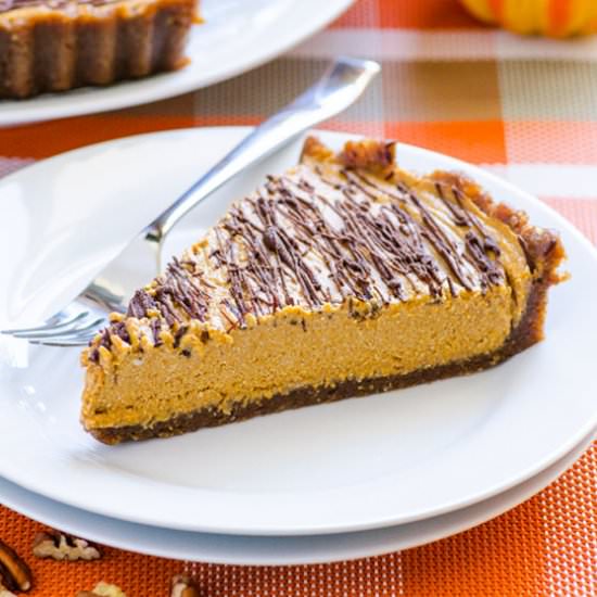 Clean No Bake Pumpkin Pie