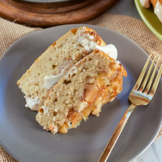 Apple Maple Layer Cake