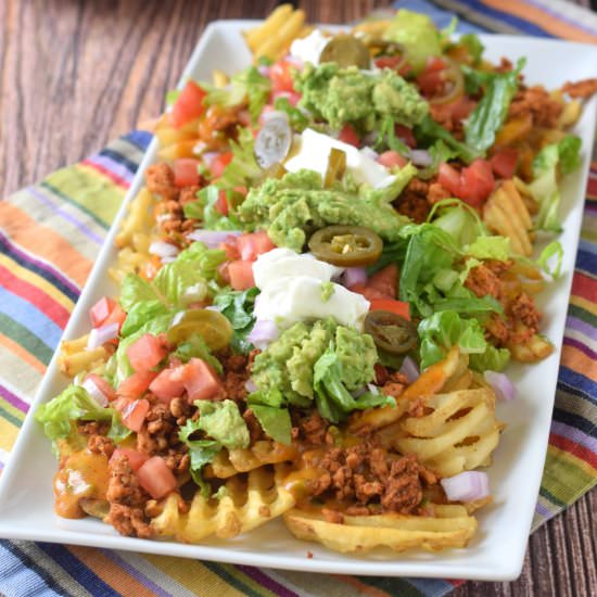 Waffle Fry Nacho