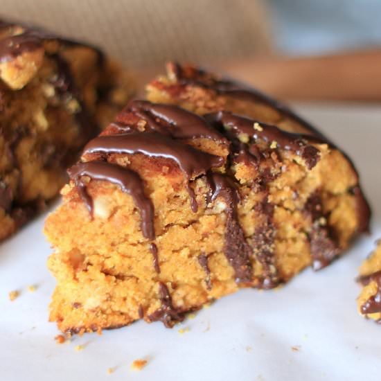 Chocolate Chip Pumpkin Scones