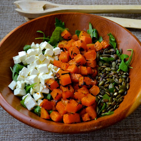Butternut Squash & Feta Salad