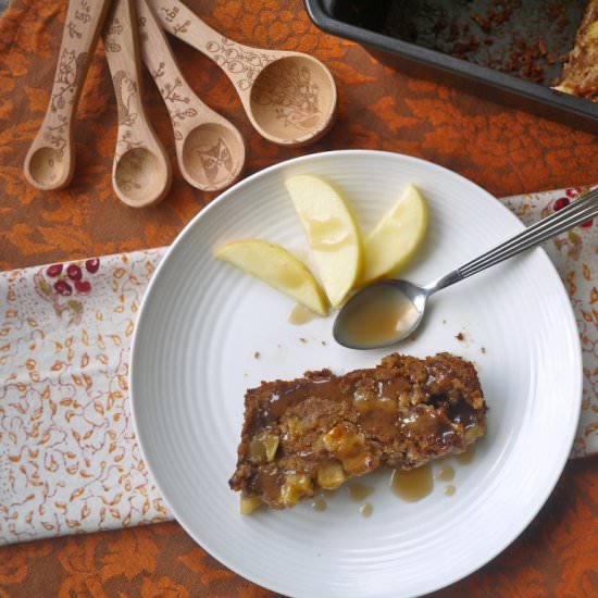 Caramel Apple Banana Bread