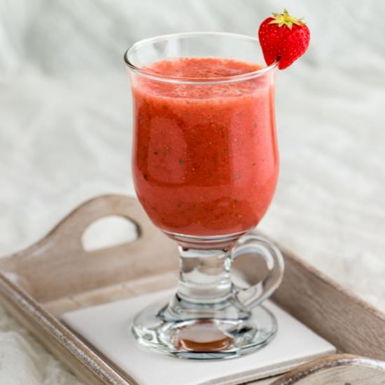 Strawberries – Banana Smoothie