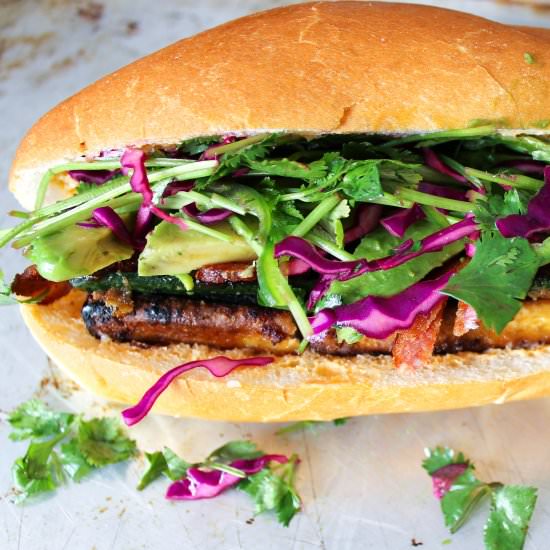 Tofu Bacon Bahn Mi