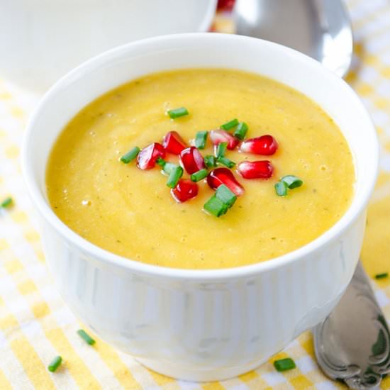 Pumpkin Lentil Soup