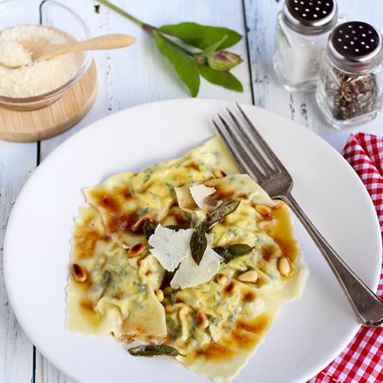 Spinach & Ricotta Ravioli