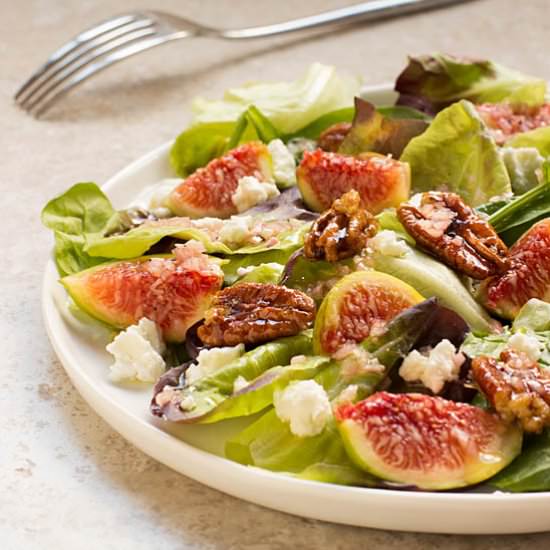 A fall-y, figgy salad