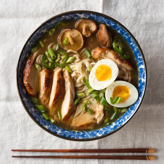 Simple Homemade Chicken Ramen