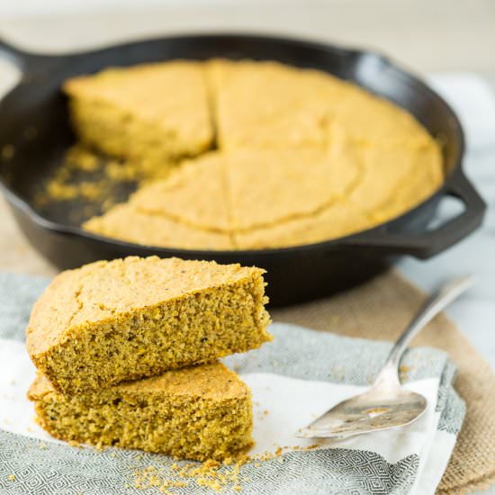 Vegan, Gluten-Free Cornbread