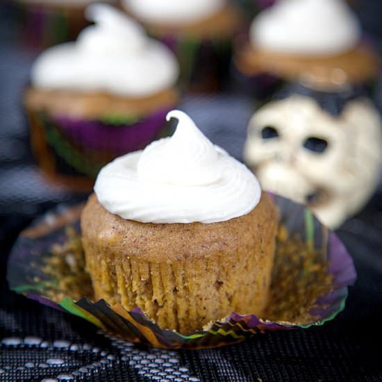 Pumpkin Pie Cupcakes