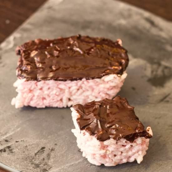 Chocolate Rice Crispy Treats
