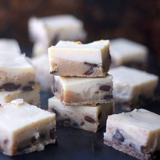 Cheesecake Cookie Dough Bars