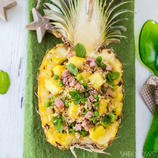 Pineapple Chicken Fried Rice