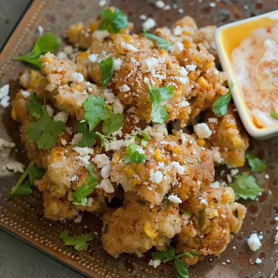 Mexican street corn bites