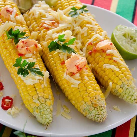 Spicy Corncobs