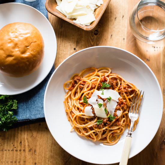 Slow Cooker Bolognese