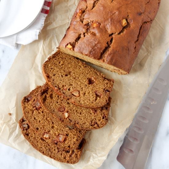 Pumpkin Apple Bread