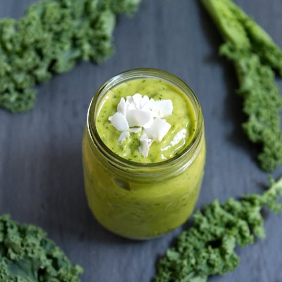 Tropical Avocado-Kale Smoothie