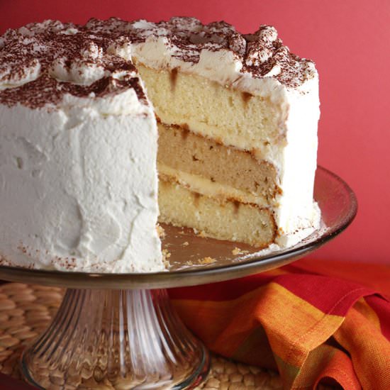 Tiramisu Layer Cake
