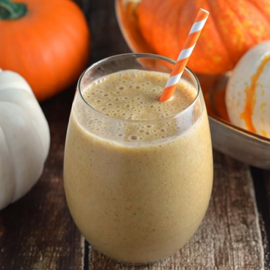Pumpkin pie protein shake