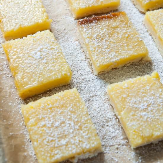 The Most Perfect Lemon Bars
