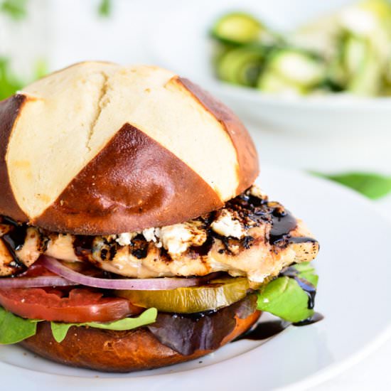 Balsamic & Goat Cheese Chicken Sandwich