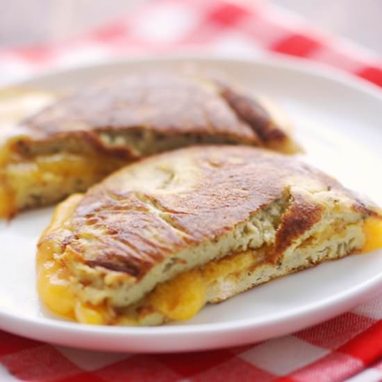 grilled cheese flatbread