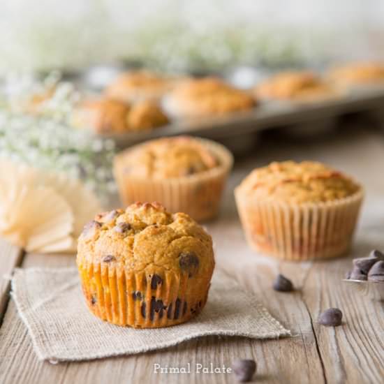 Chocolate Chip Pumpkin Muffins