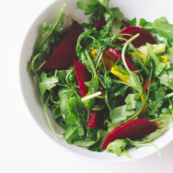 Arugula and Beet Salad