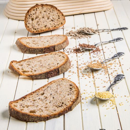 Whole-wheat multigrain