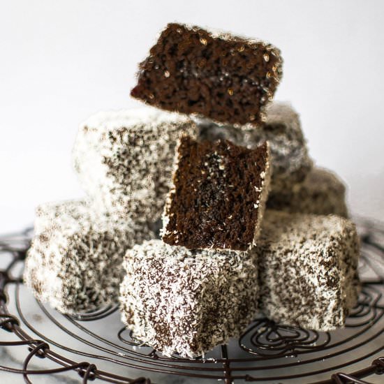 Dark Mocha Lamingtons