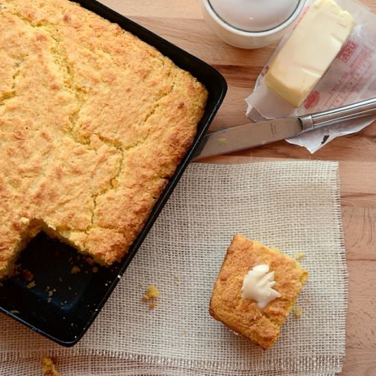 Sweet and Creamy Cornbread