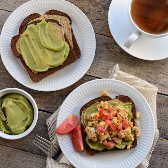 South of the Boarder Avocado Toast