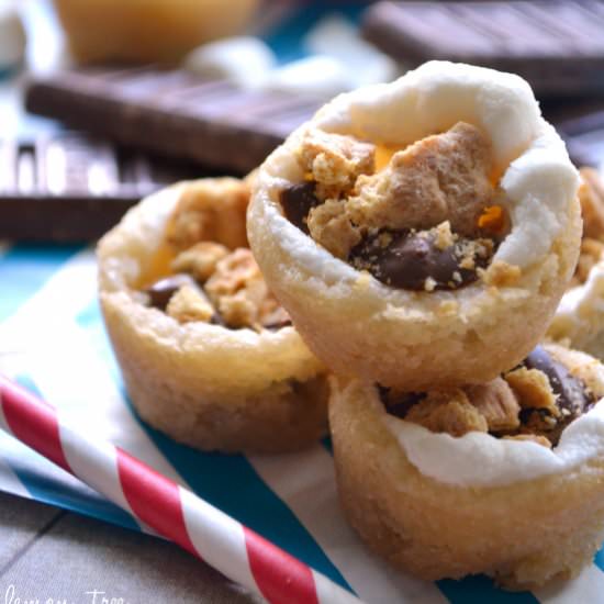 S’mores Cookie Cups