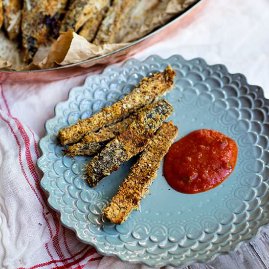 Gluten Free Eggplant Fries