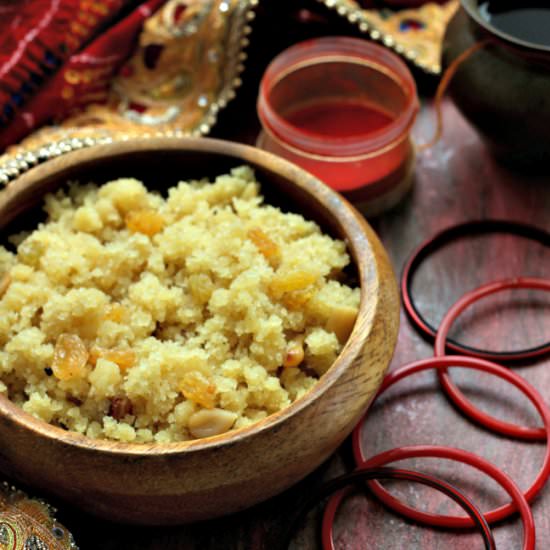 Suji Ka Halwa-Indian Sweet