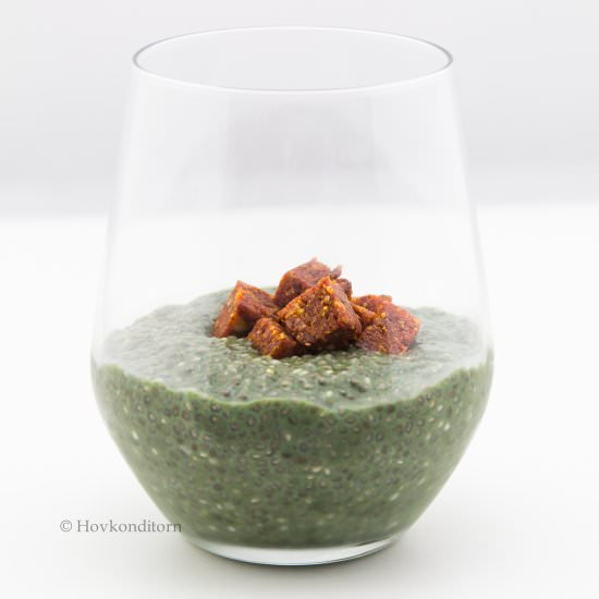 Green Protein Chia Pudding