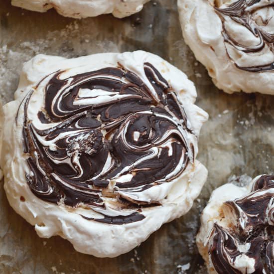 Chocolate Meringues