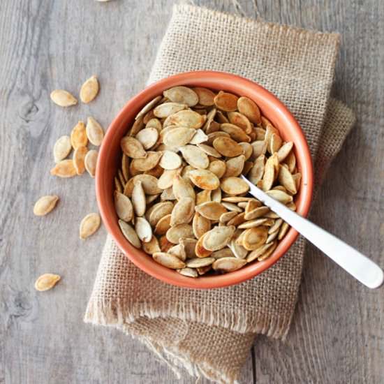 Smoked Paprika Pumpkin Seeds