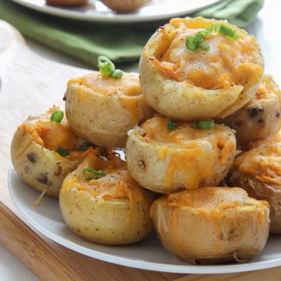 Buffalo Chicken Potato Bites