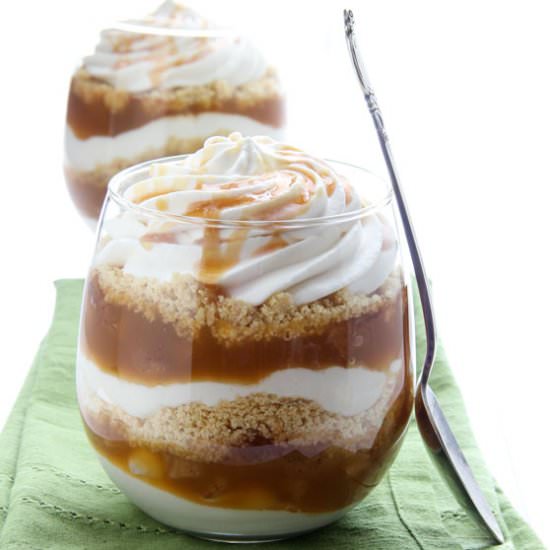 Caramel Apple Parfait