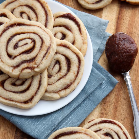 Apple Butter Pinwheels