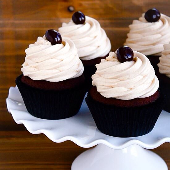 Pumpkin Spice Coffee Cupcakes