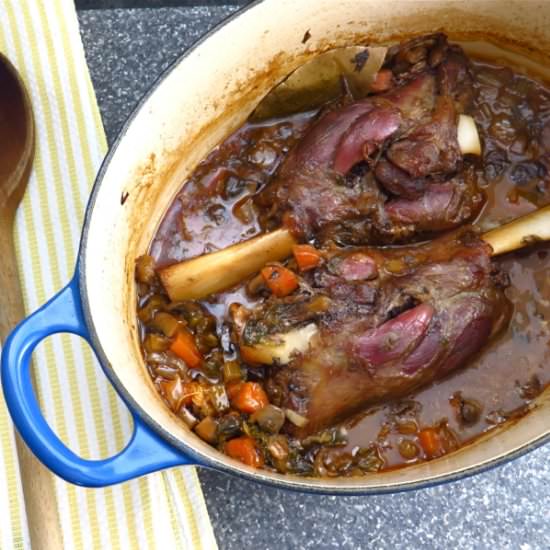 Braised Lamb Shanks